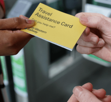 Travel assistance card