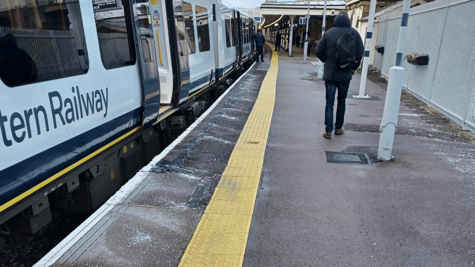 train platform