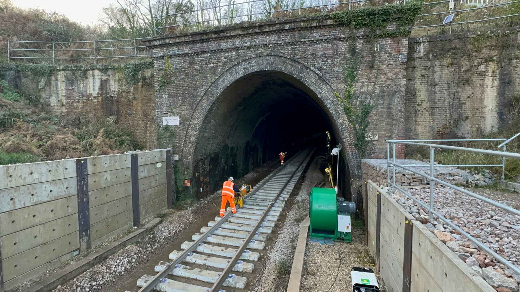 Honiton Tunnel Entrance on the West of England line South Western Railway