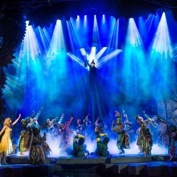 Production photo from Wicked