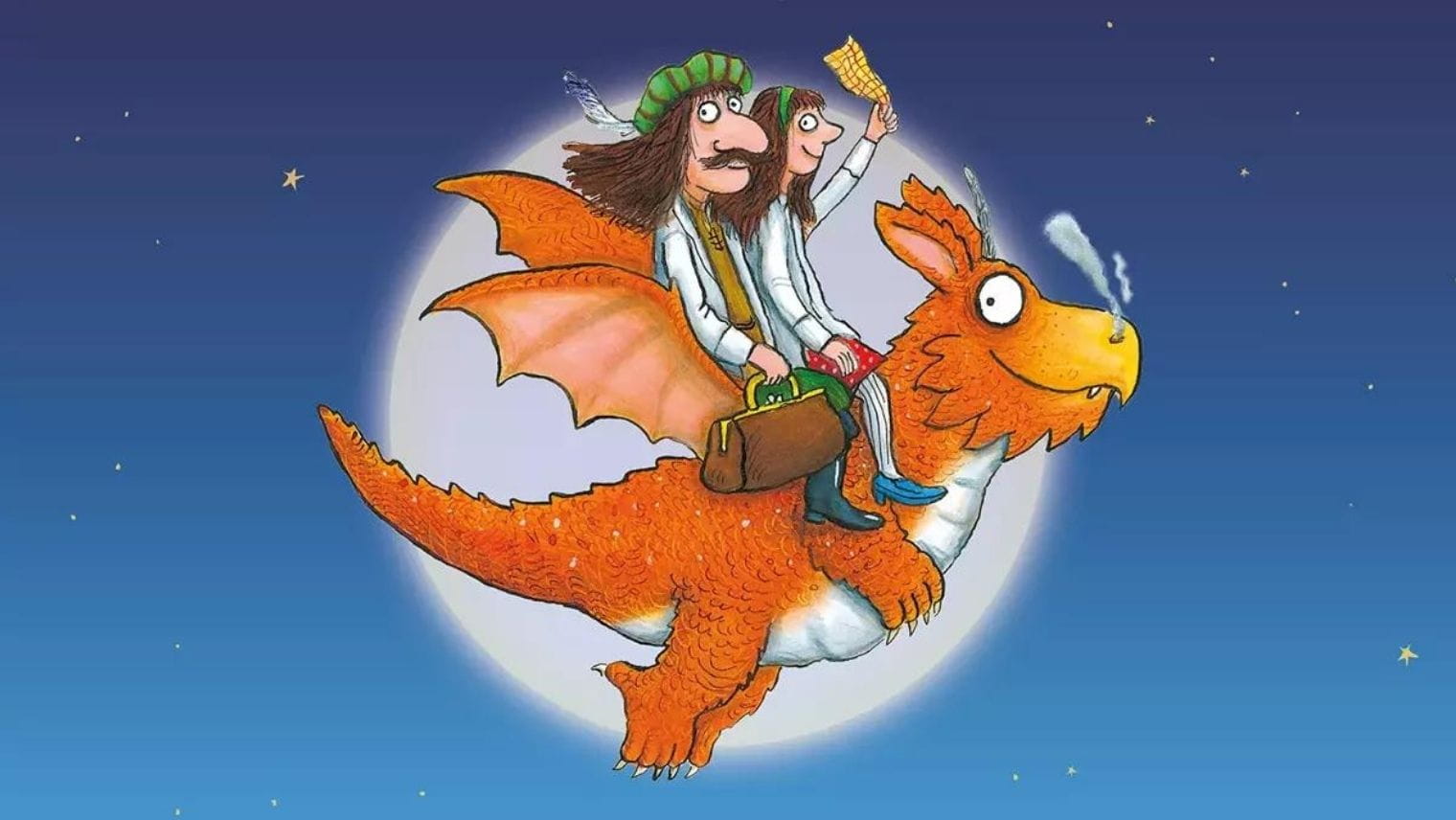Zog and the Air Ambulance cartoon drawing