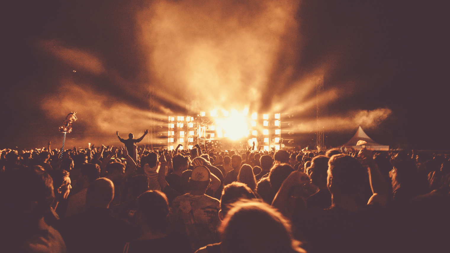 Image of a crowd at a concert