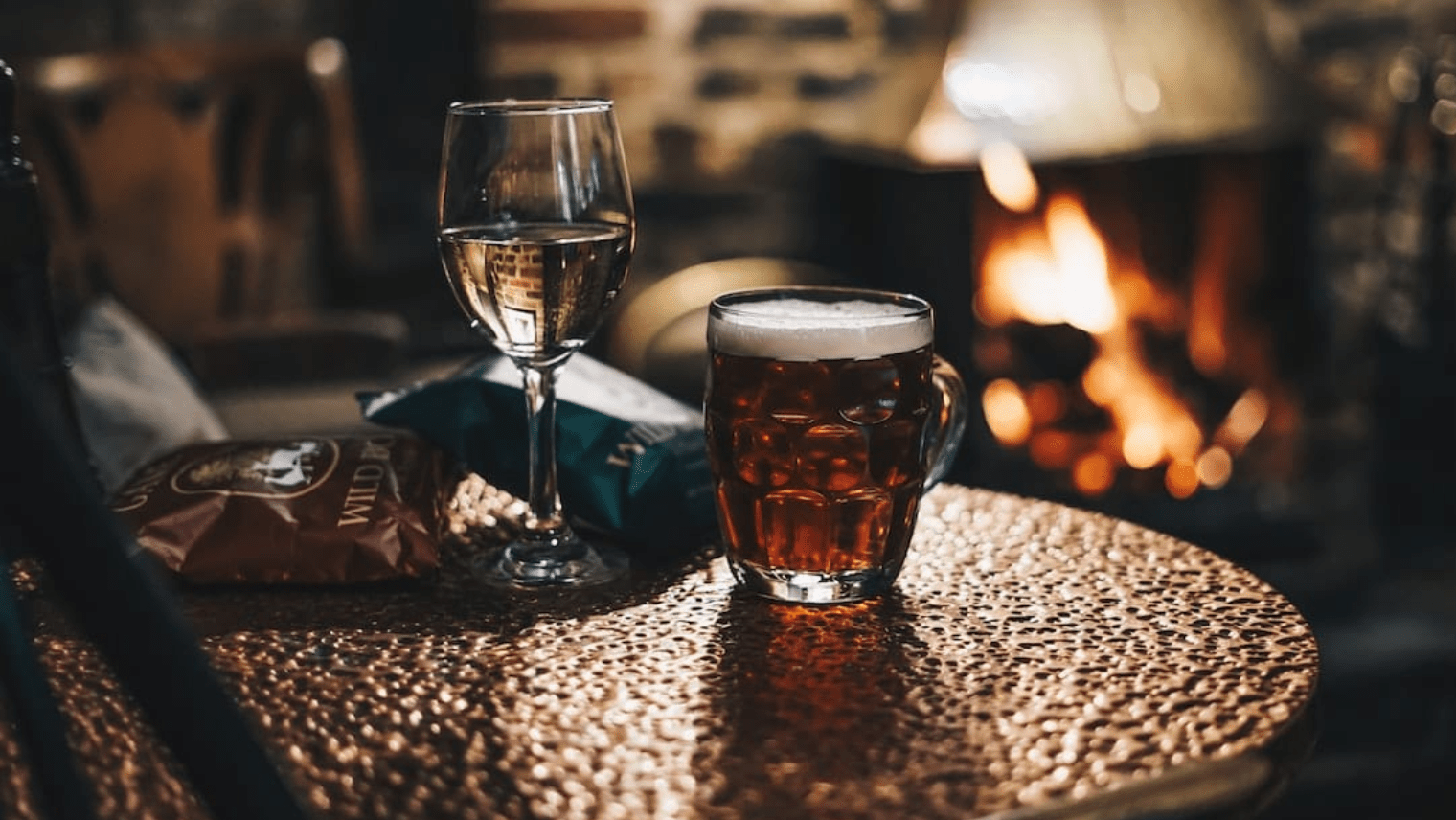 drink in a pub
