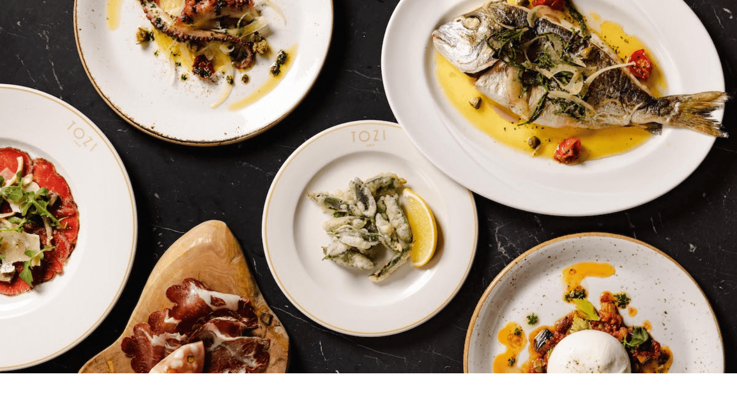 restaurant dishes