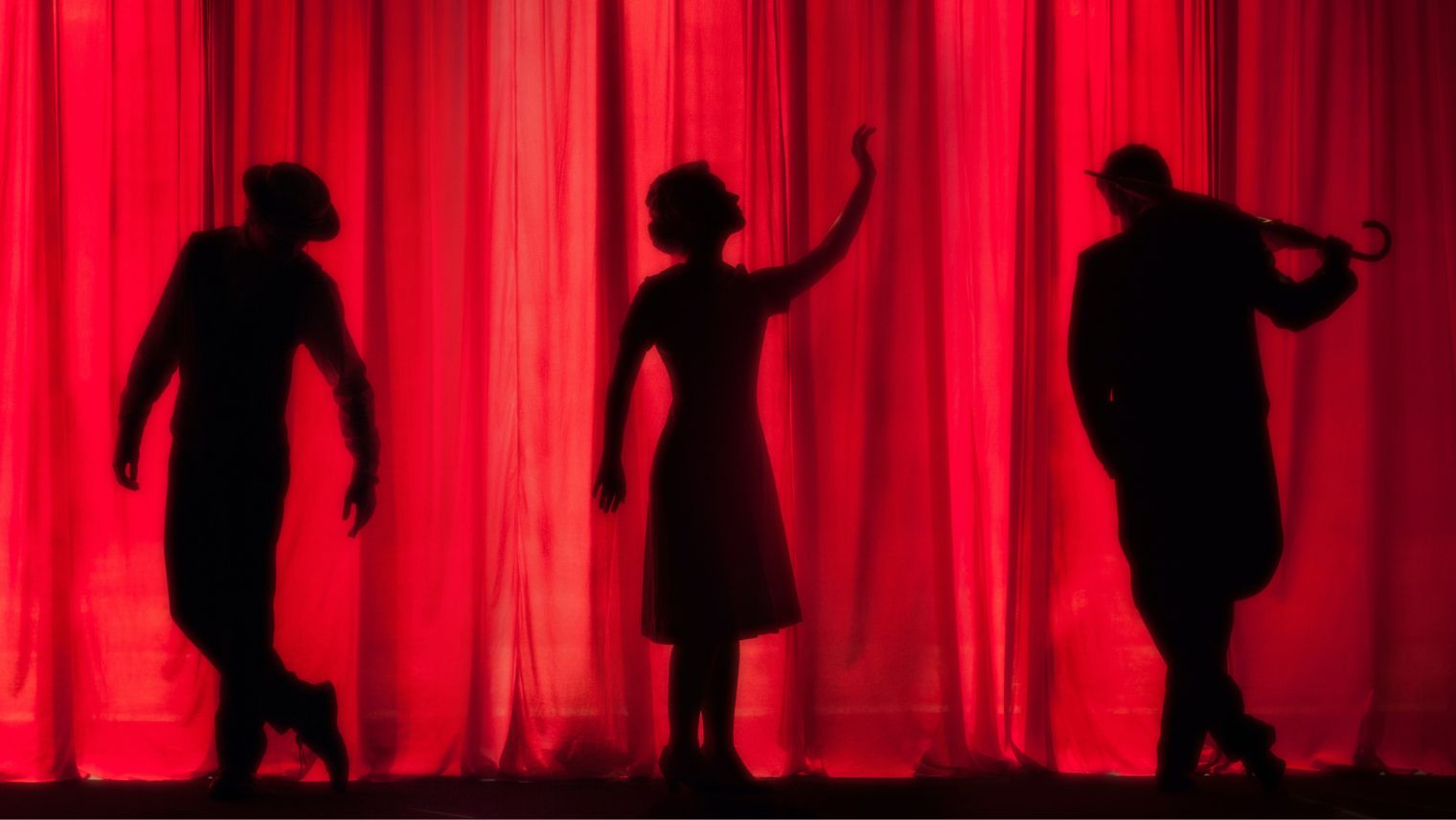 A scene from a theatre production