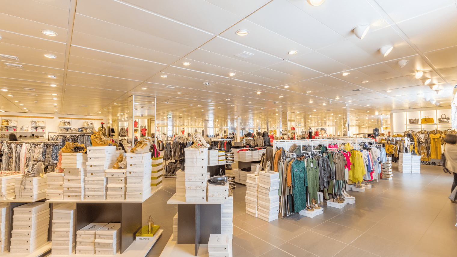 A clothes store