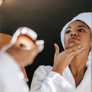 Girl skincare