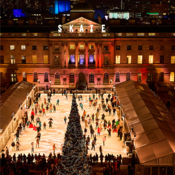 ice skating for christmas