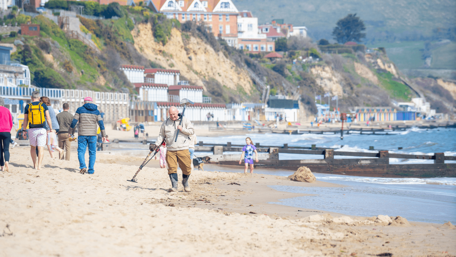 Swanage beach