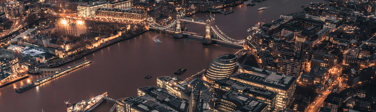 Panoramic views of London