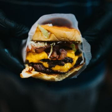 bacon cheese burger