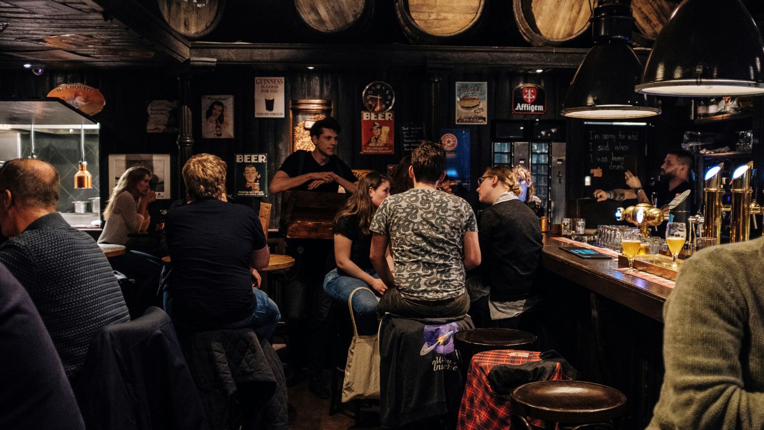 A busy pub