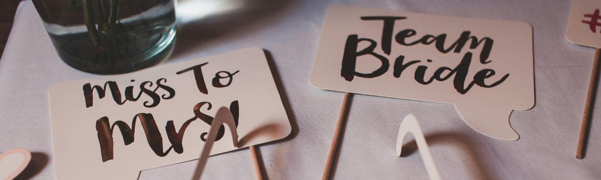 Team bride props