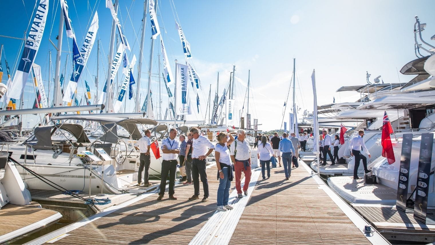 The Marina at the Southampton International Boat Show