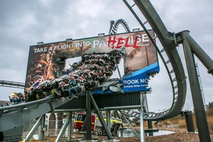 The Swarm Roller Coaster Thorpe Park