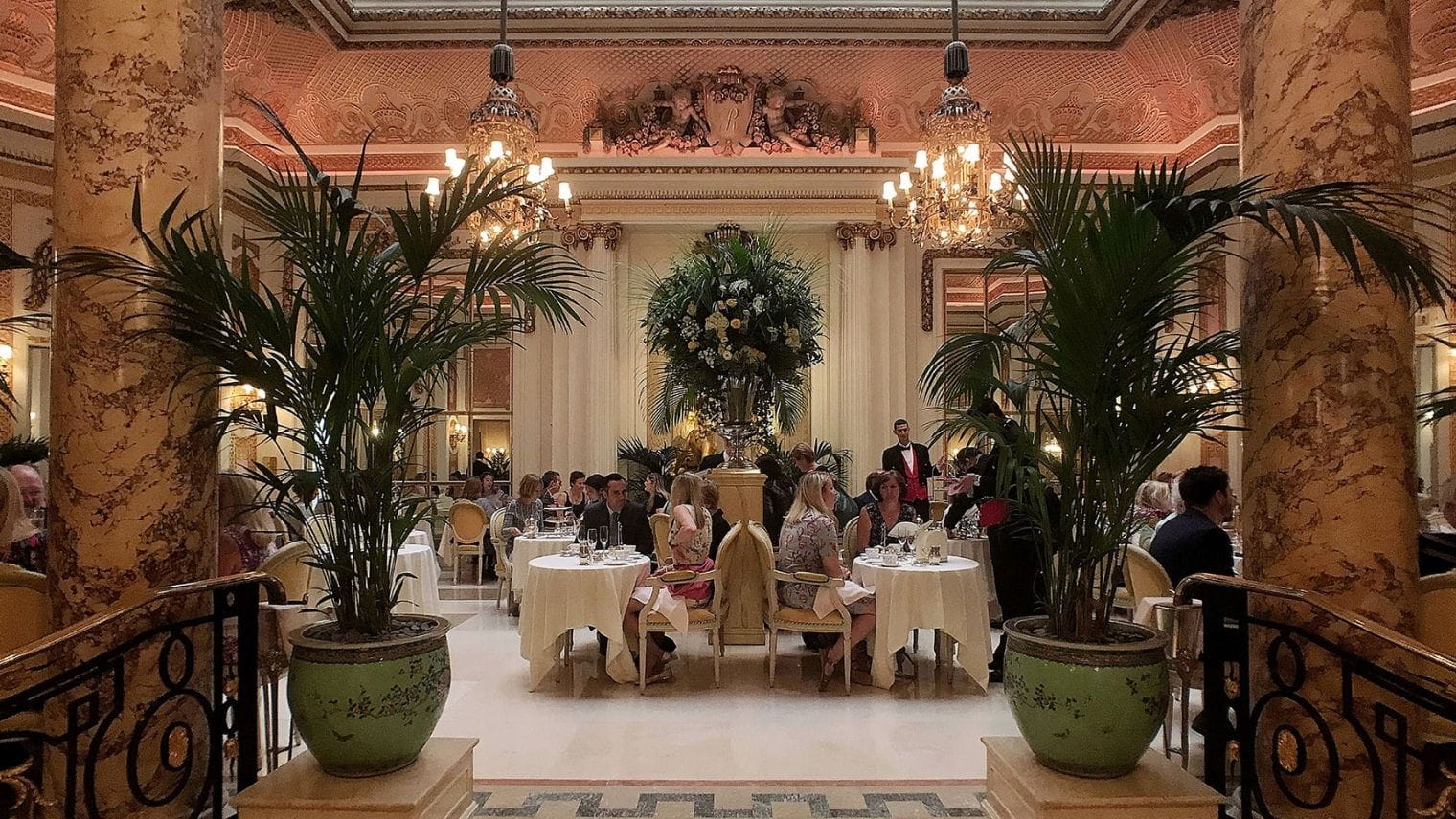 The Palm House at the Ritz Hotel